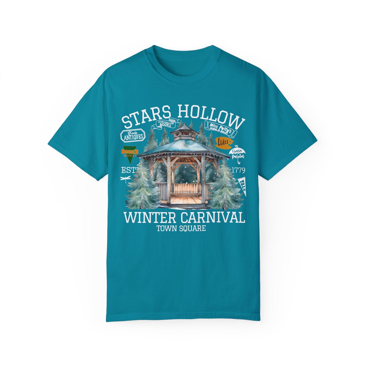 Comfort Colors® Gilmore Girls Shirt - Stars Hollow Winter Carnival