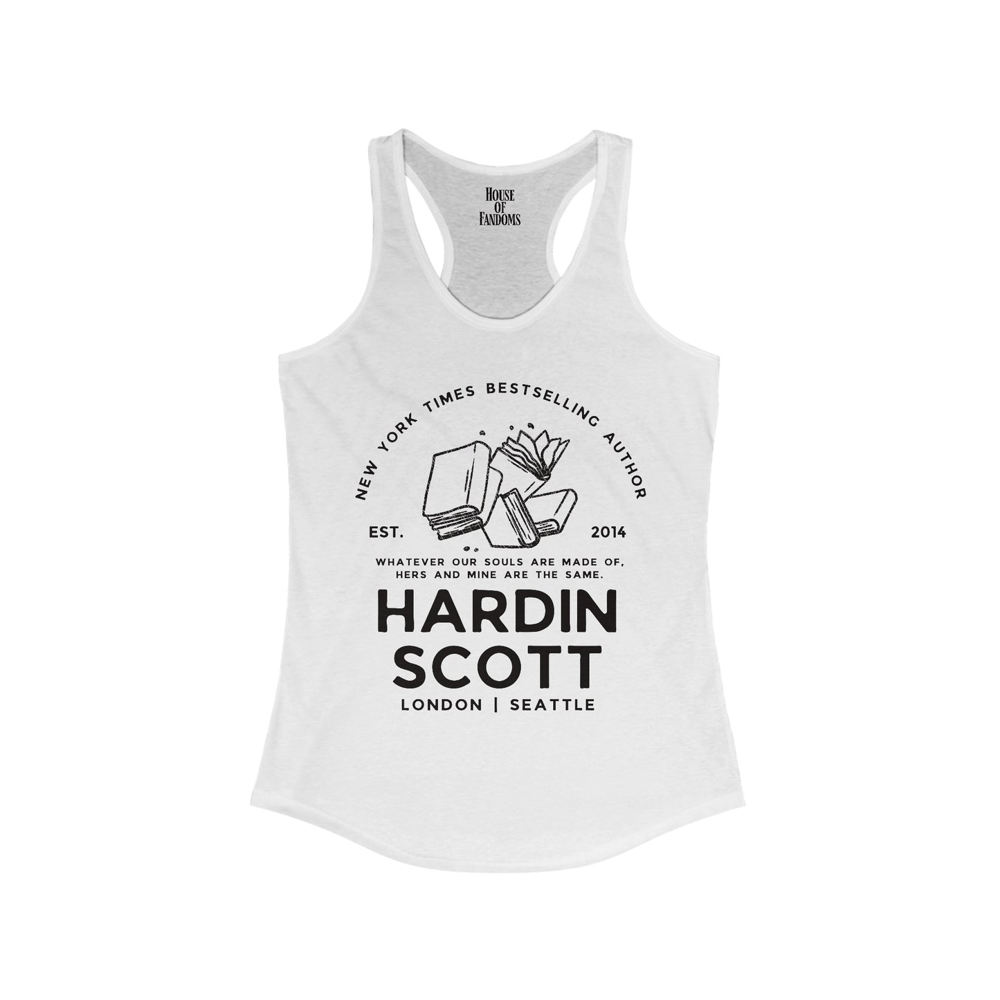 After Series Book Shirt Tank - Hardin Scott