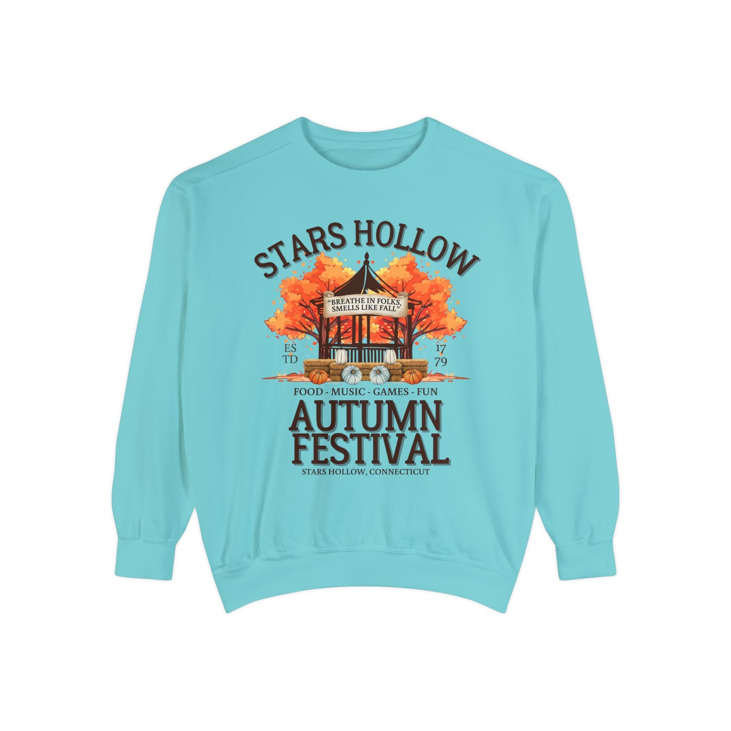 Comfort Colors® Gilmore Girls TV Show Sweatshirt - Stars Hollow Autumn Festival
