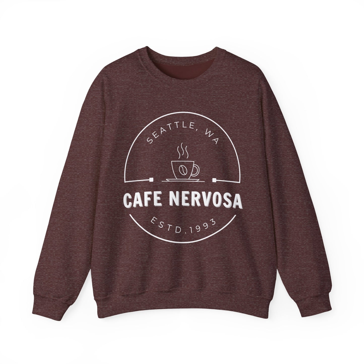 Cafe Nervosa Frasier TV Show Sweatshirt