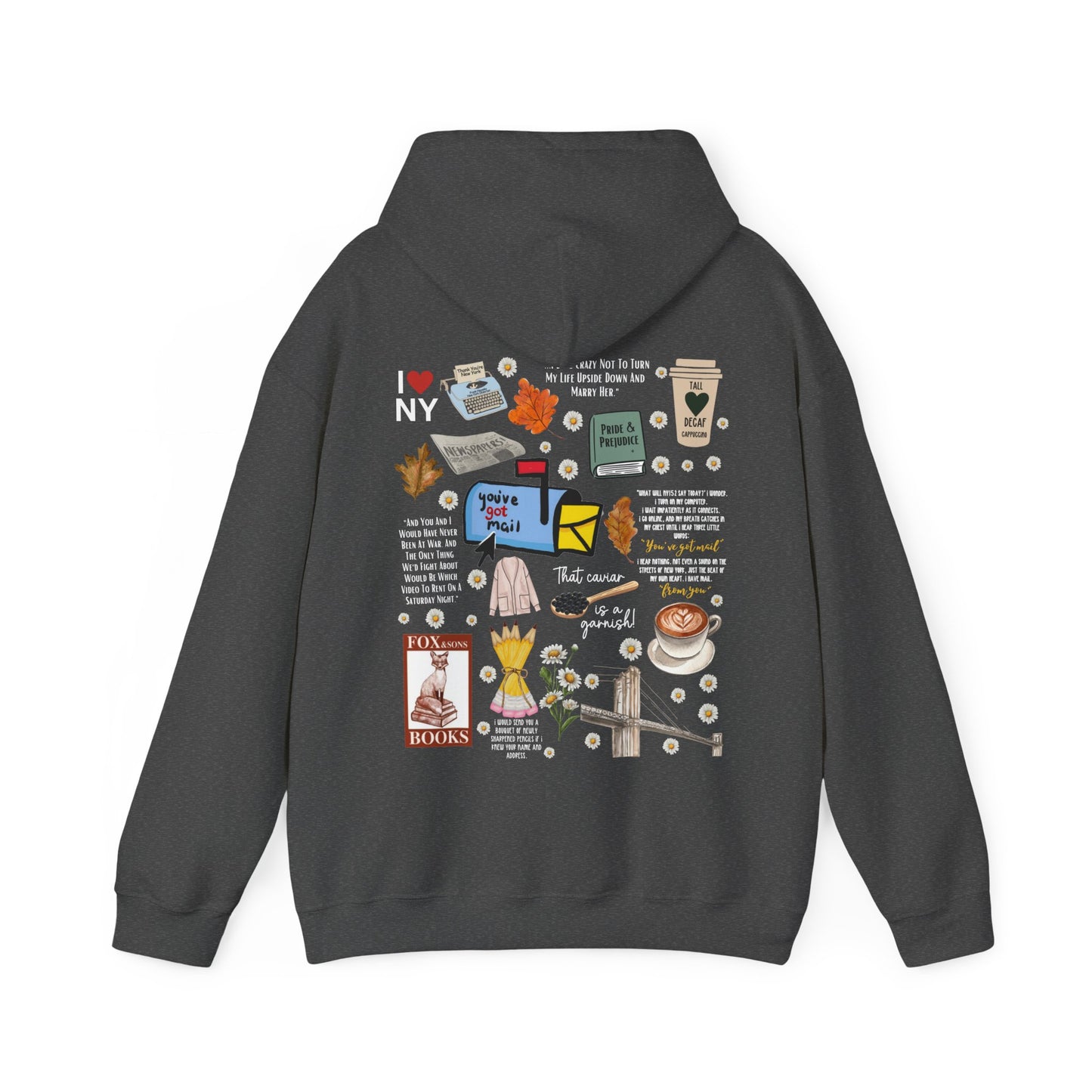 Youve Got Mail Front and Back Hoodie