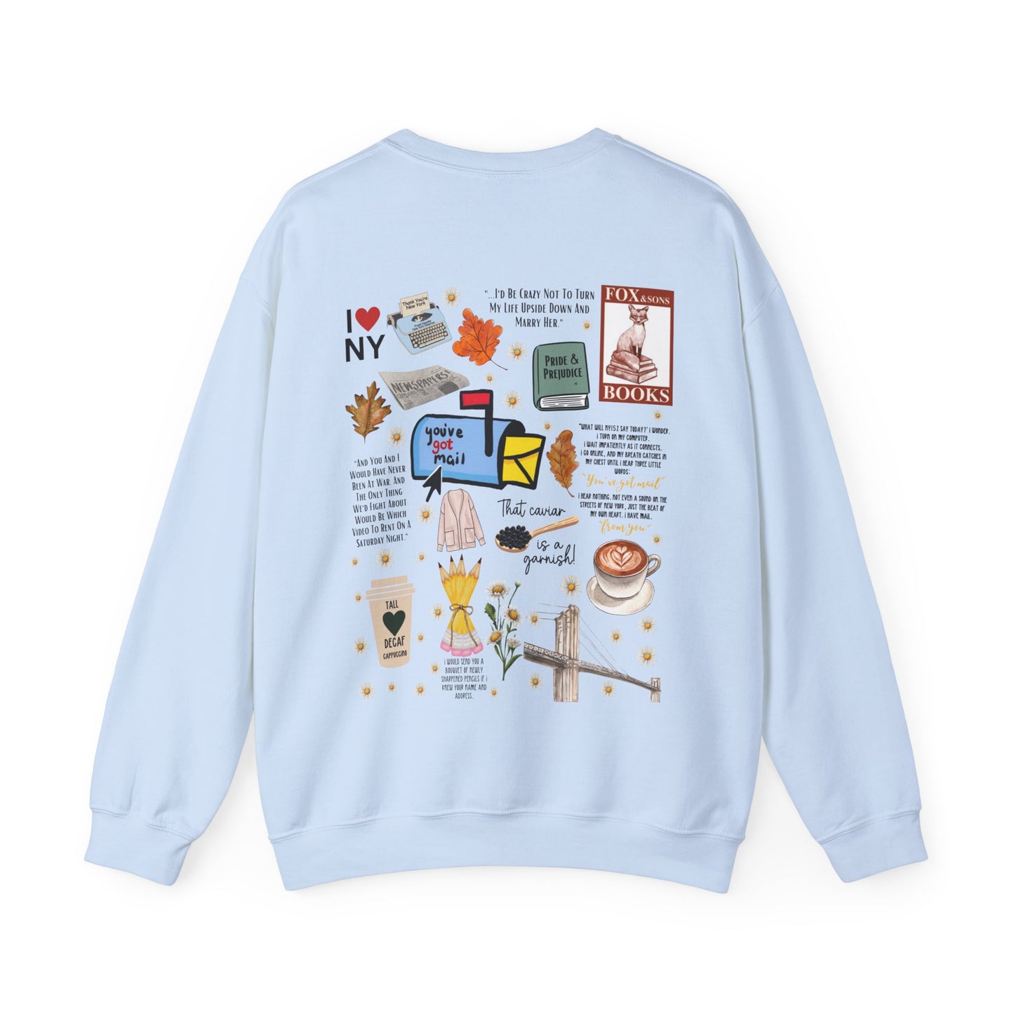 You've Got Mail Movie 2 Sided Sweatshirt