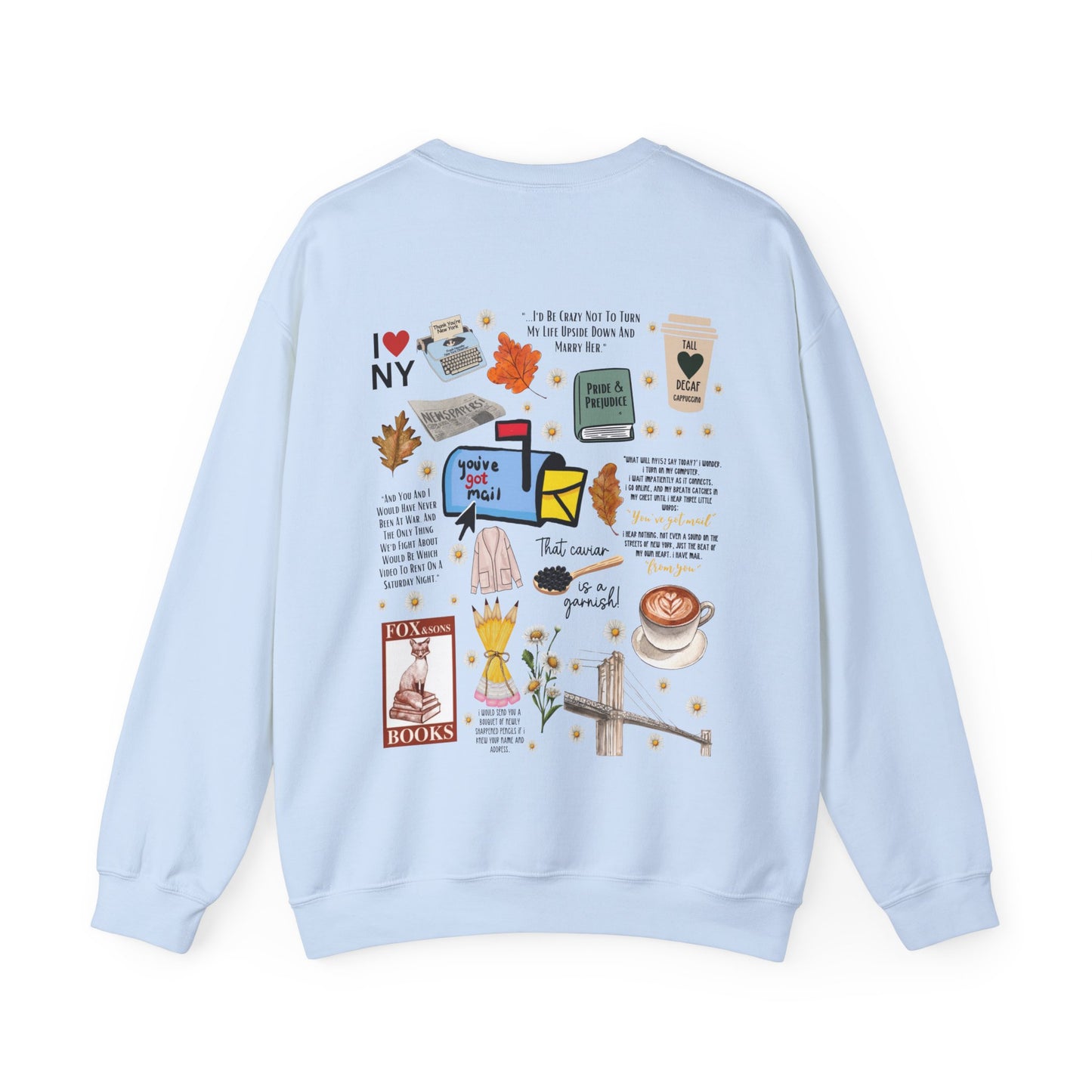 You've Got Mail Movie 2 Sided Sweatshirt