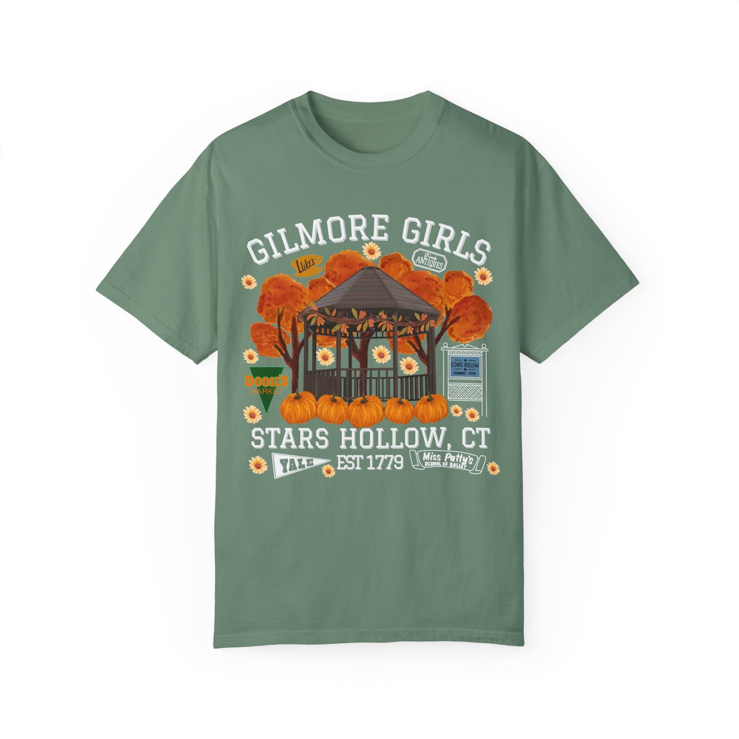 Comfort Colors® Gilmore Girls Shirt - Stars Hollow CT