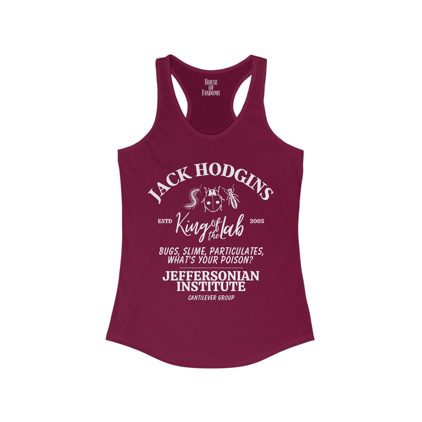 Bones TV Show Tank - Jack Hodgins