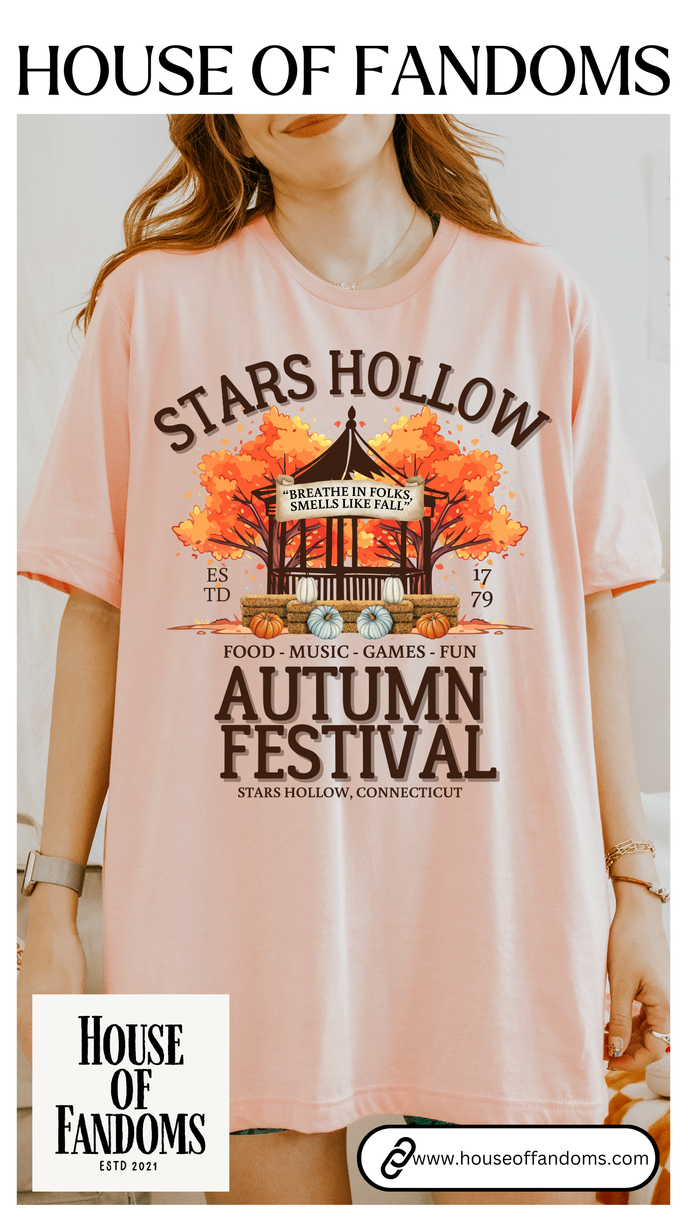 Gilmore Girls TV Show Shirt - Stars Hollow Autumn Festival