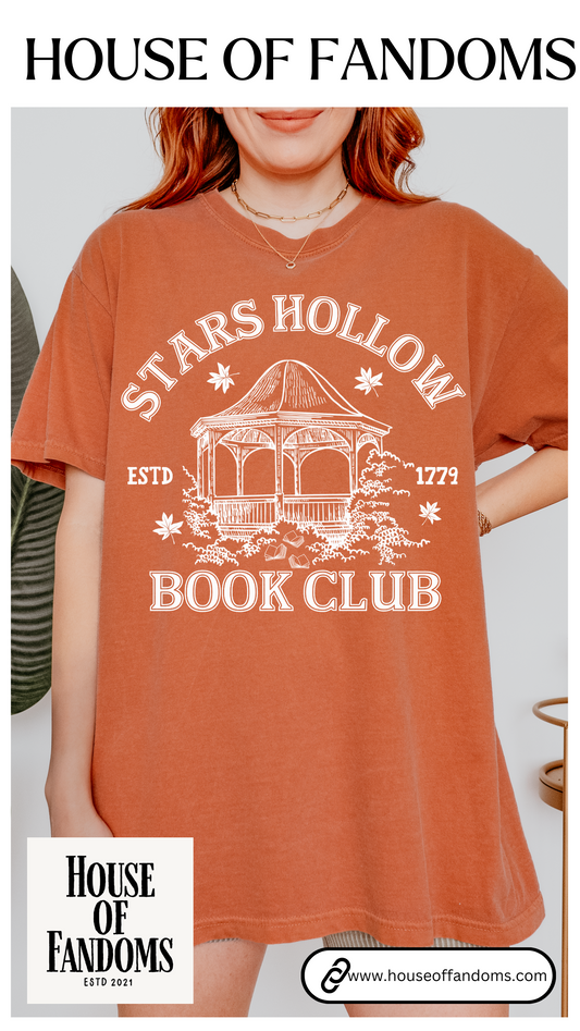 Comfort Colors® Gilmore Girls Shirt - Stars Hollow Book Club