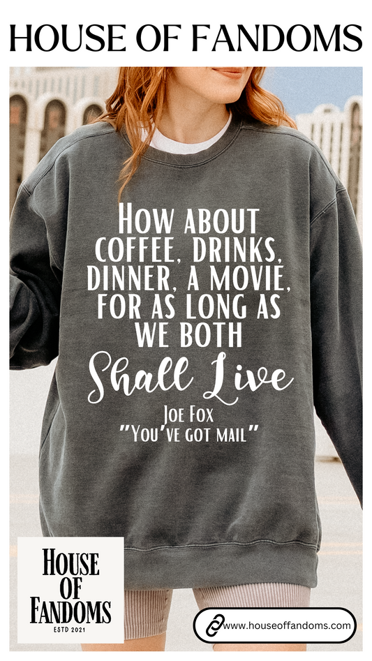 Comfort Colors® Youve Got Mail Movie Sweatshirt