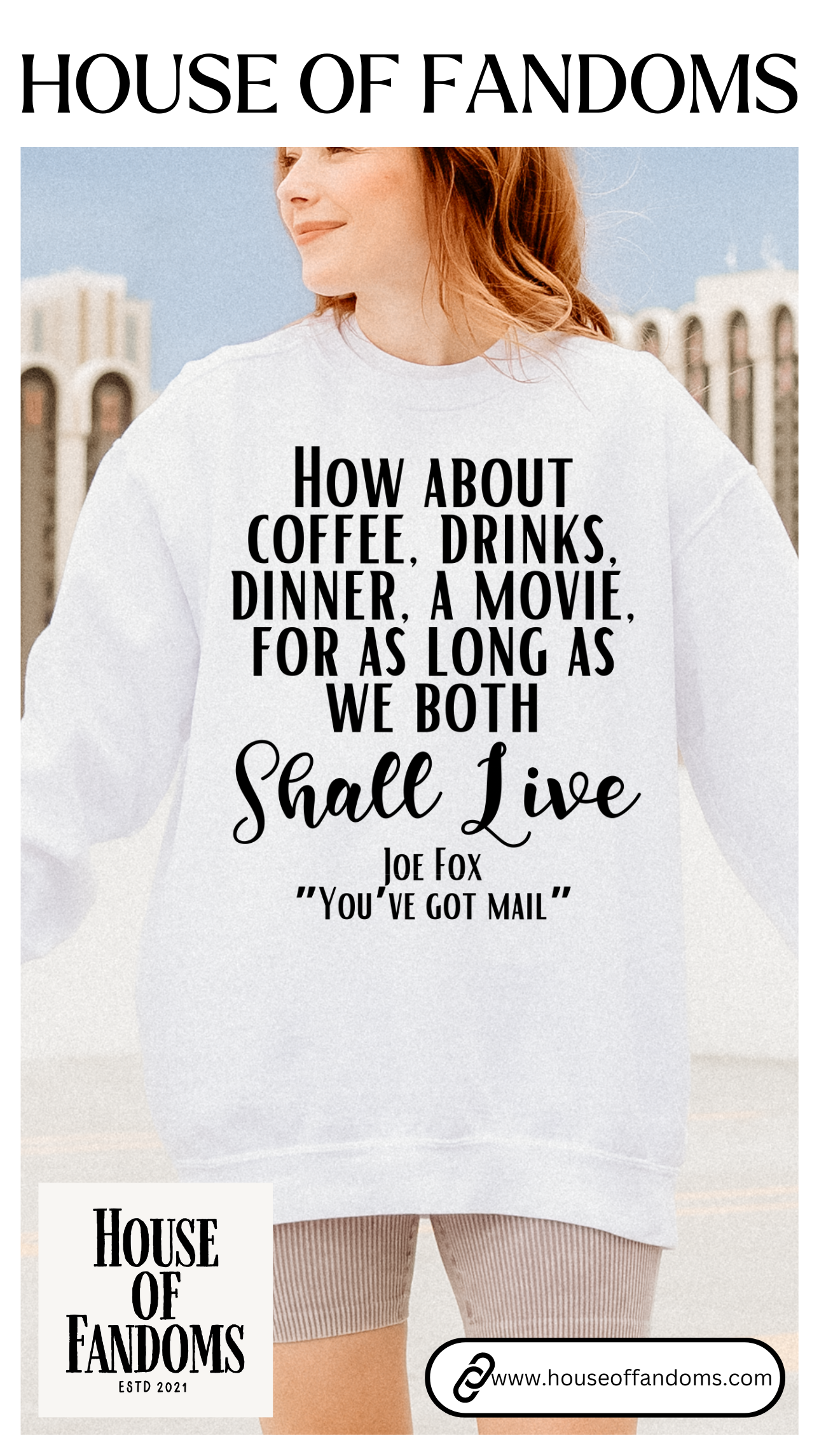 Comfort Colors® Youve Got Mail Movie Sweatshirt