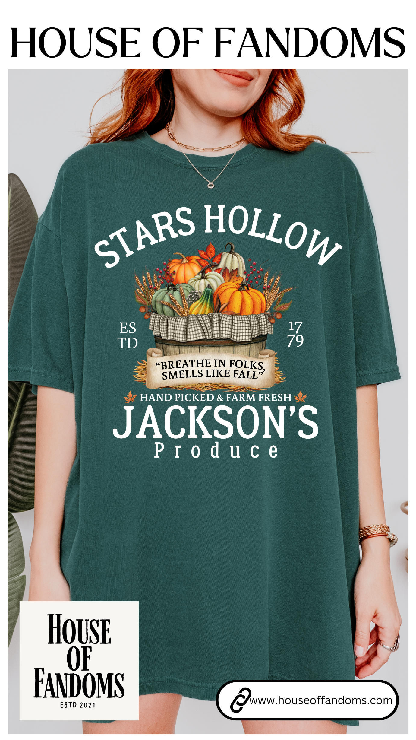 Comfort Colors® Gilmore Girls Shirt - Jackson's Produce at Stars Hollow CT