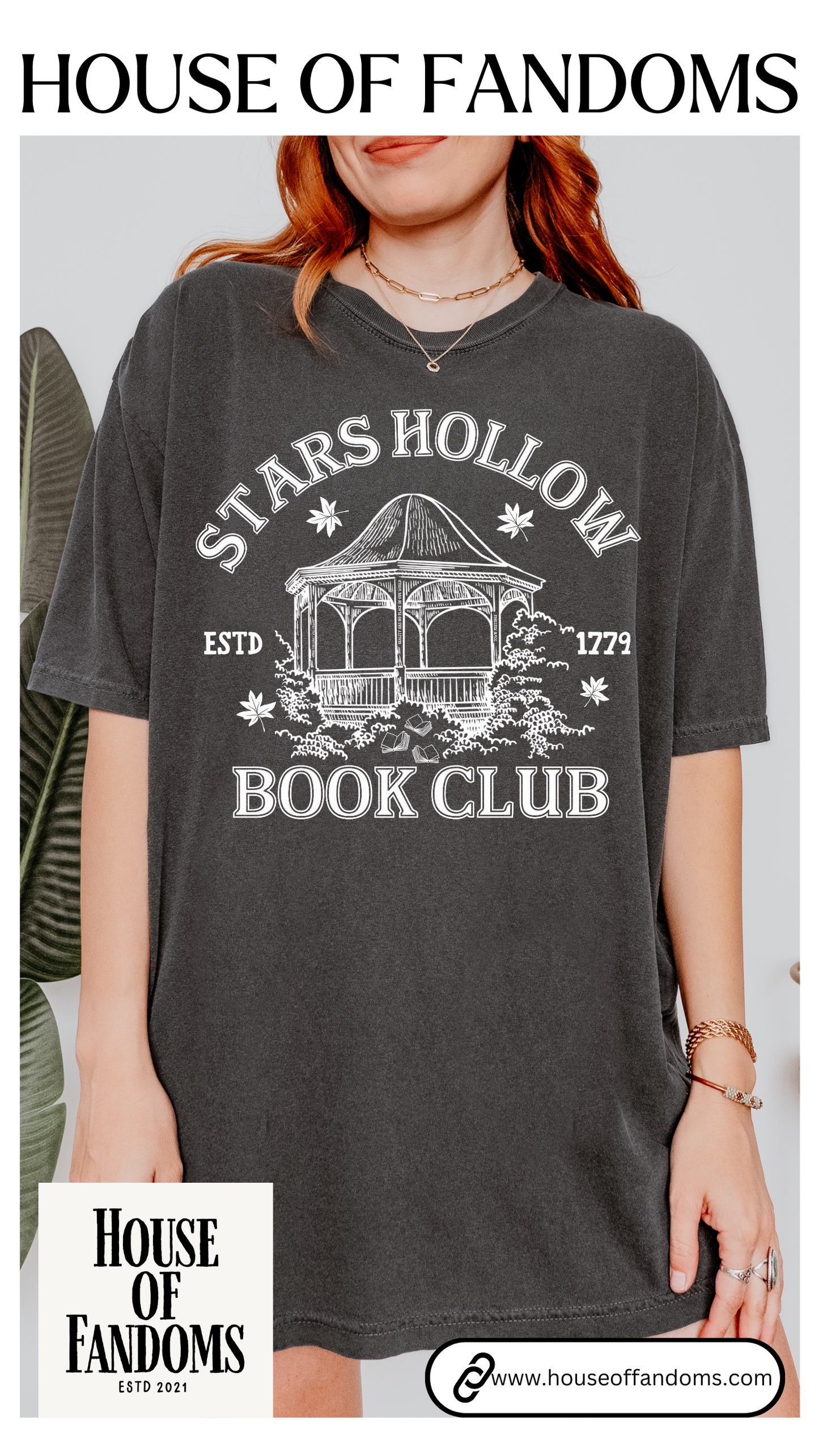 Comfort Colors® Gilmore Girls Shirt - Stars Hollow Book Club