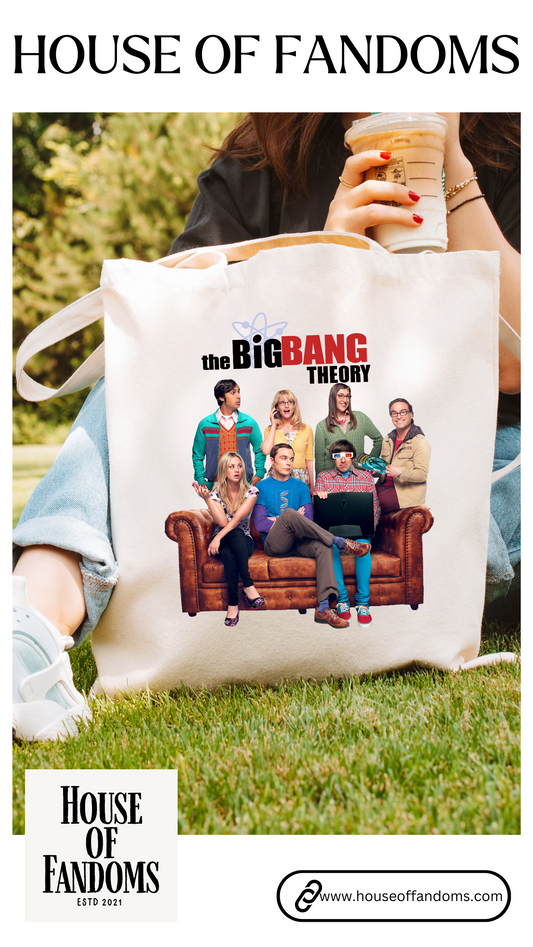 The Big Bang Theory TV Show Tote Bag