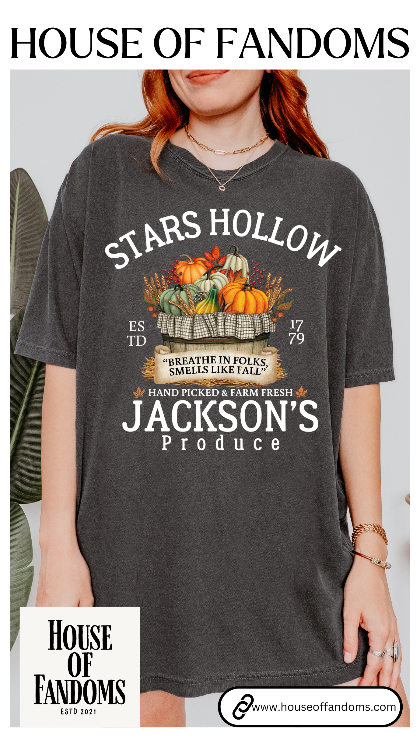 Comfort Colors® Gilmore Girls Shirt - Jackson's Produce at Stars Hollow CT