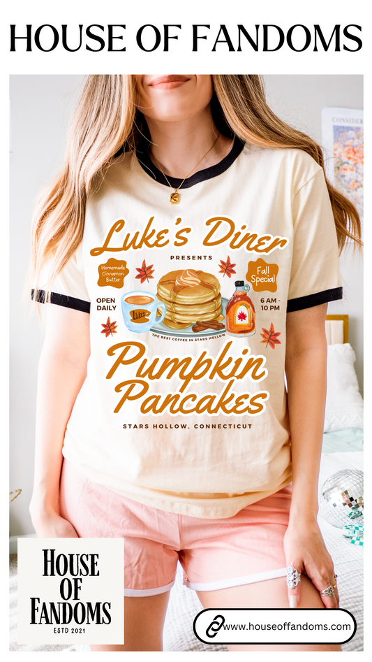 Gilmore Girls Shirt - Luke’s Pumpkin Pancakes