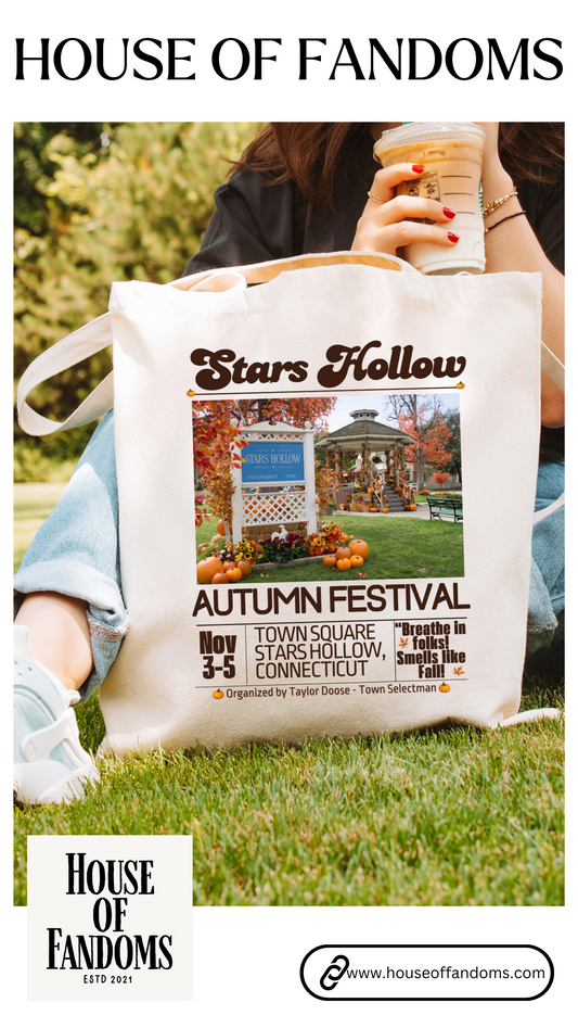 Gilmore Girls TV Show Tote Bag - Stars Hollow Autumn Festival