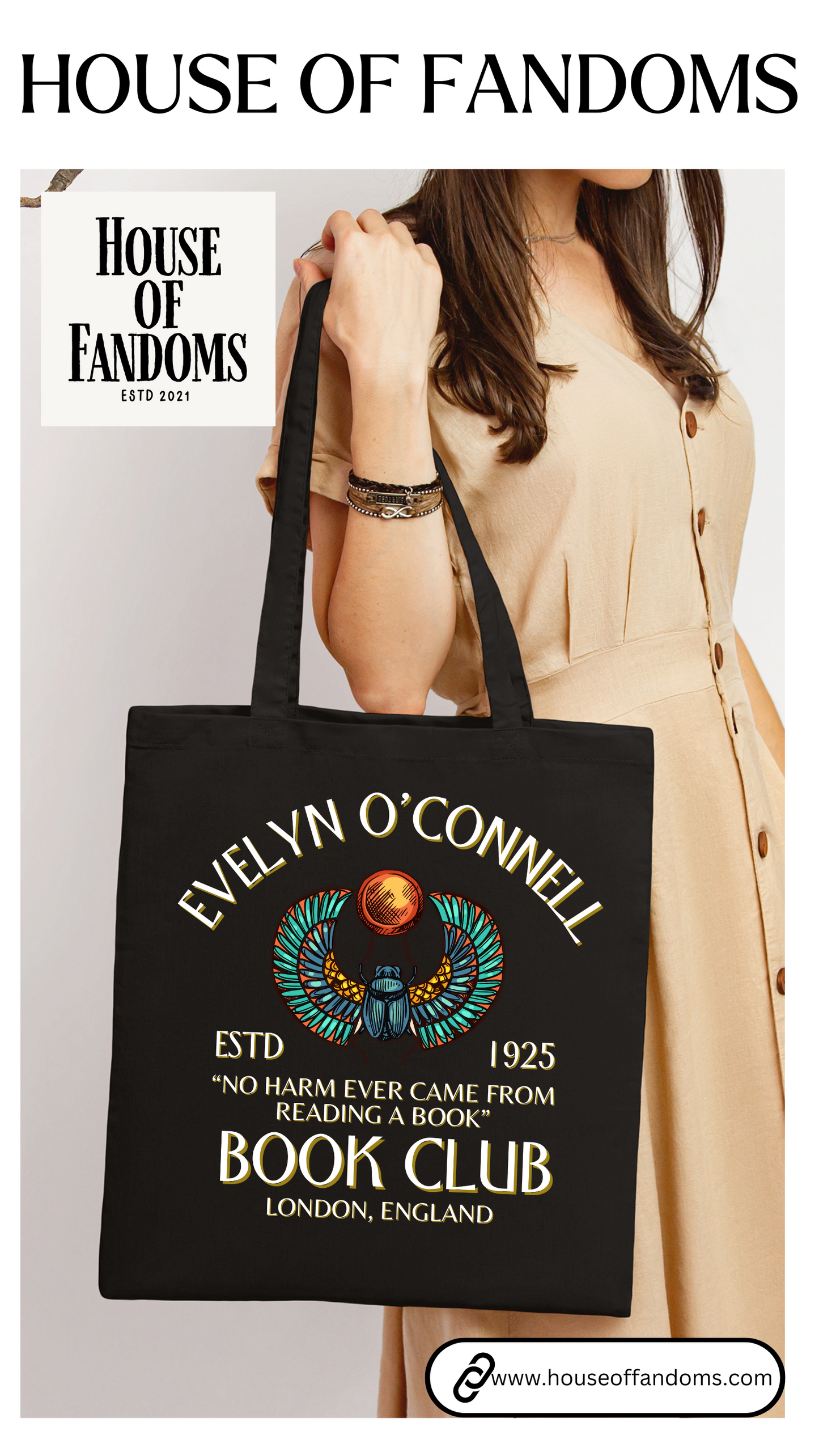 The Mummy 1999 Tote Bag