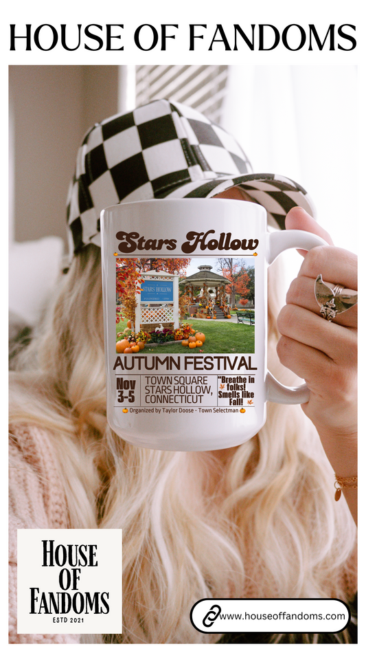 Gilmore Girls TV Show Coffee Mug - 15 oz - Stars Hollow Autumn Festival