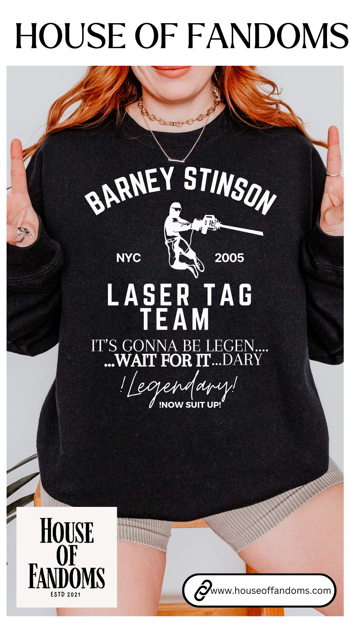 How I Met Your Mother TV Show Sweatshirt - Barney Stinson