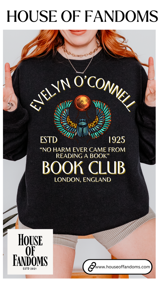 The Mummy 1999 Sweatshirt - Evelyn O'Connell