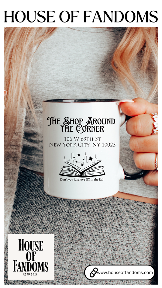 Youve Got Mail Coffee Mug Colored Handle 11 oz