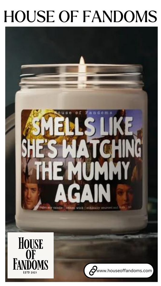 The Mummy 1999 Soy Candle