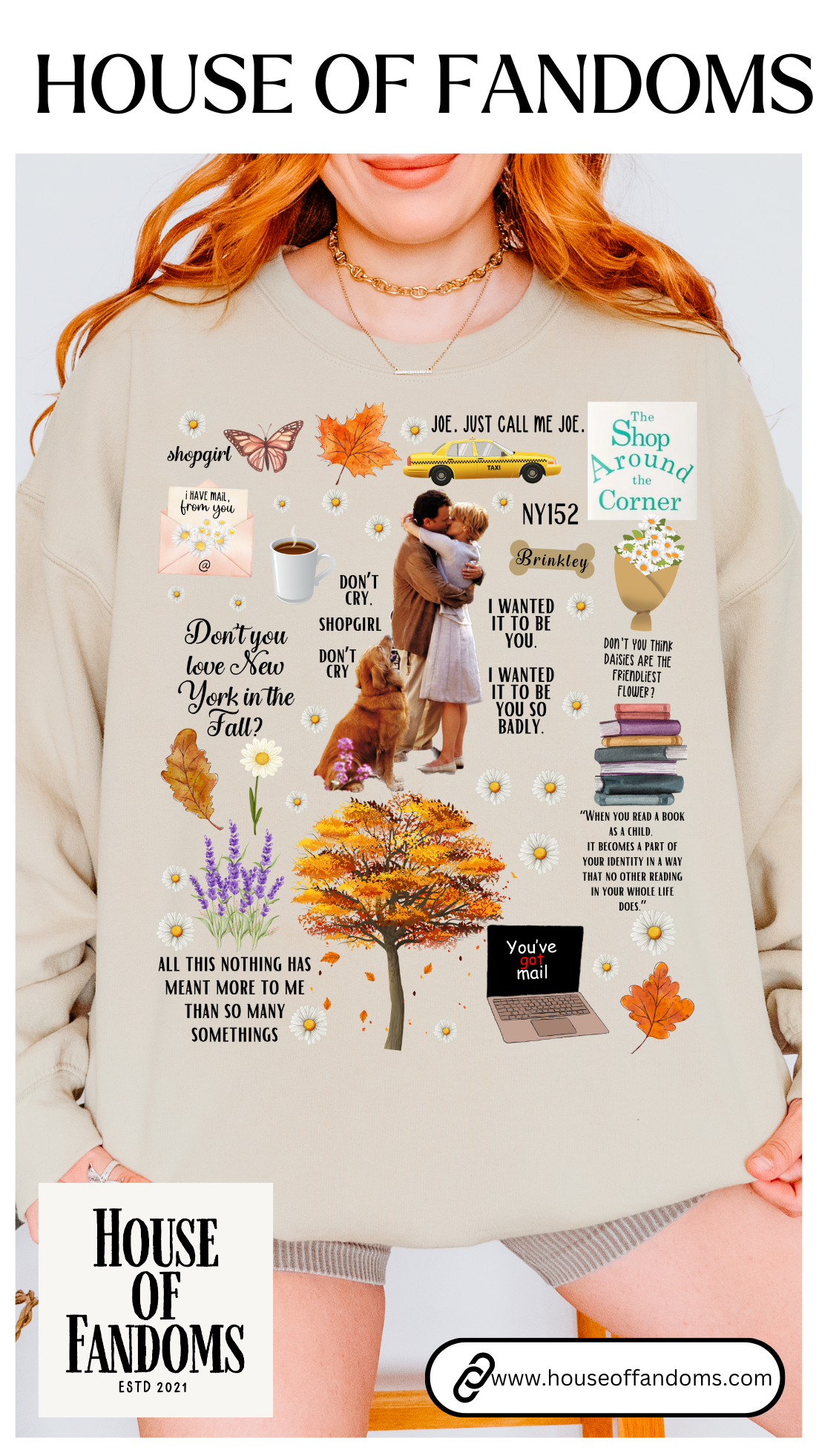 You've Got Mail Movie Sweatshirt