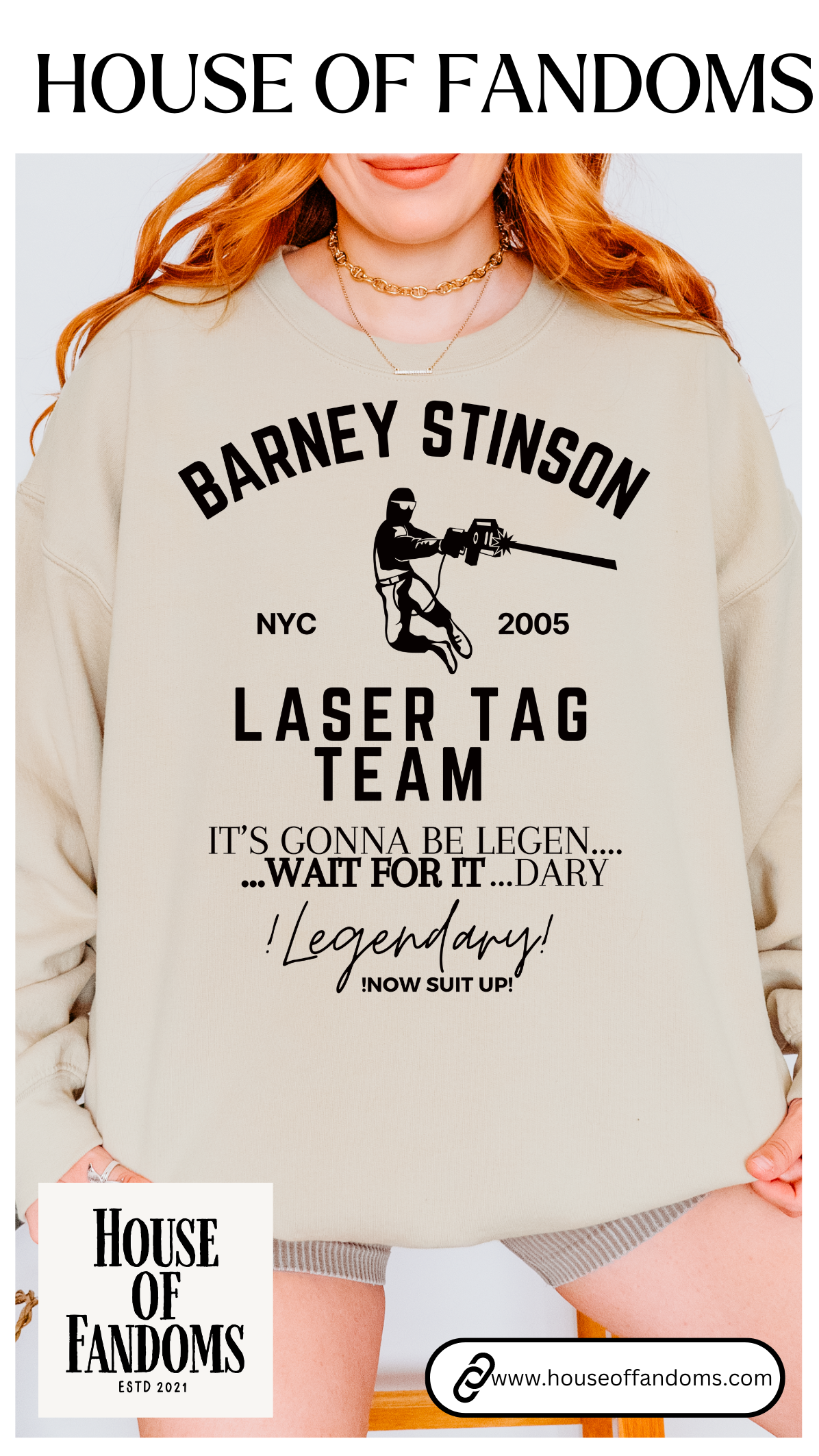 How I Met Your Mother TV Show Sweatshirt - Barney Stinson