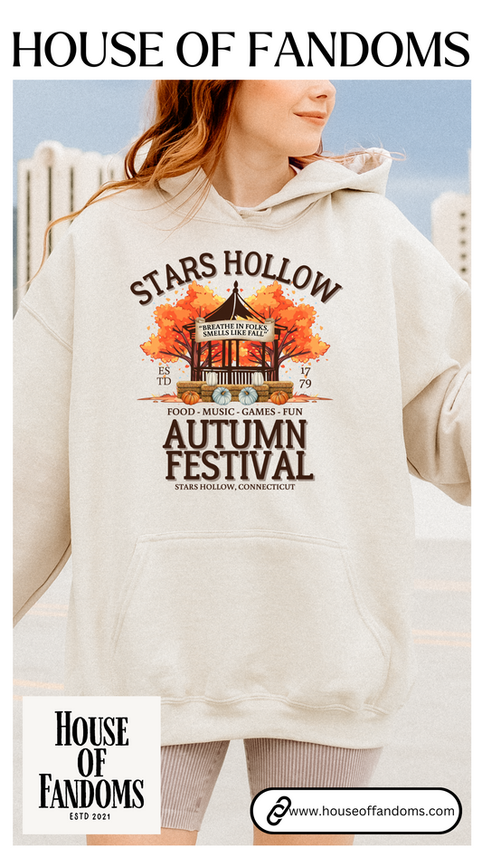 Gilmore Girls TV Show Hoodie - Stars Hollow Autumn Festival