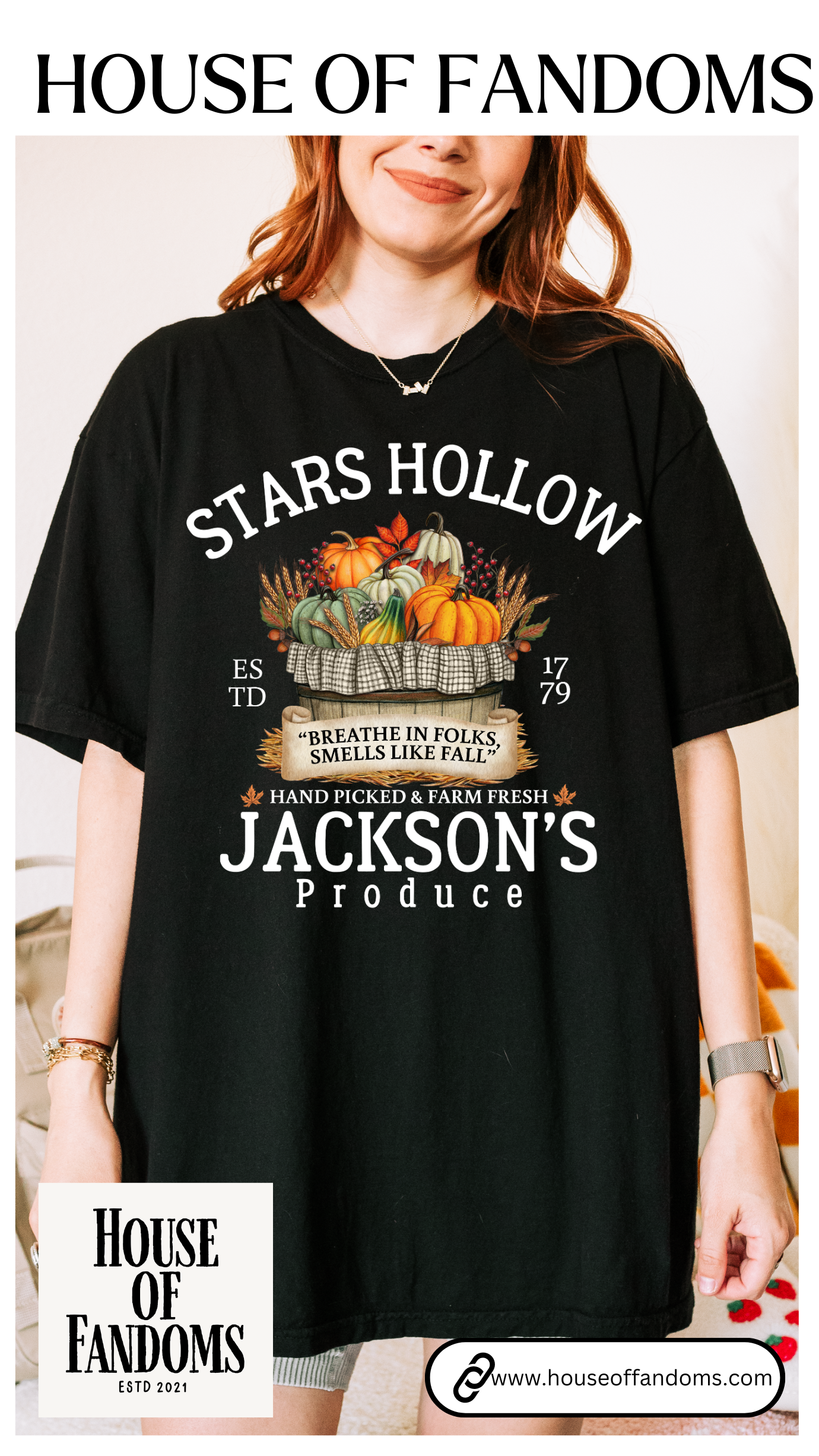 Comfort Colors® Gilmore Girls Shirt - Jackson's Produce at Stars Hollow CT
