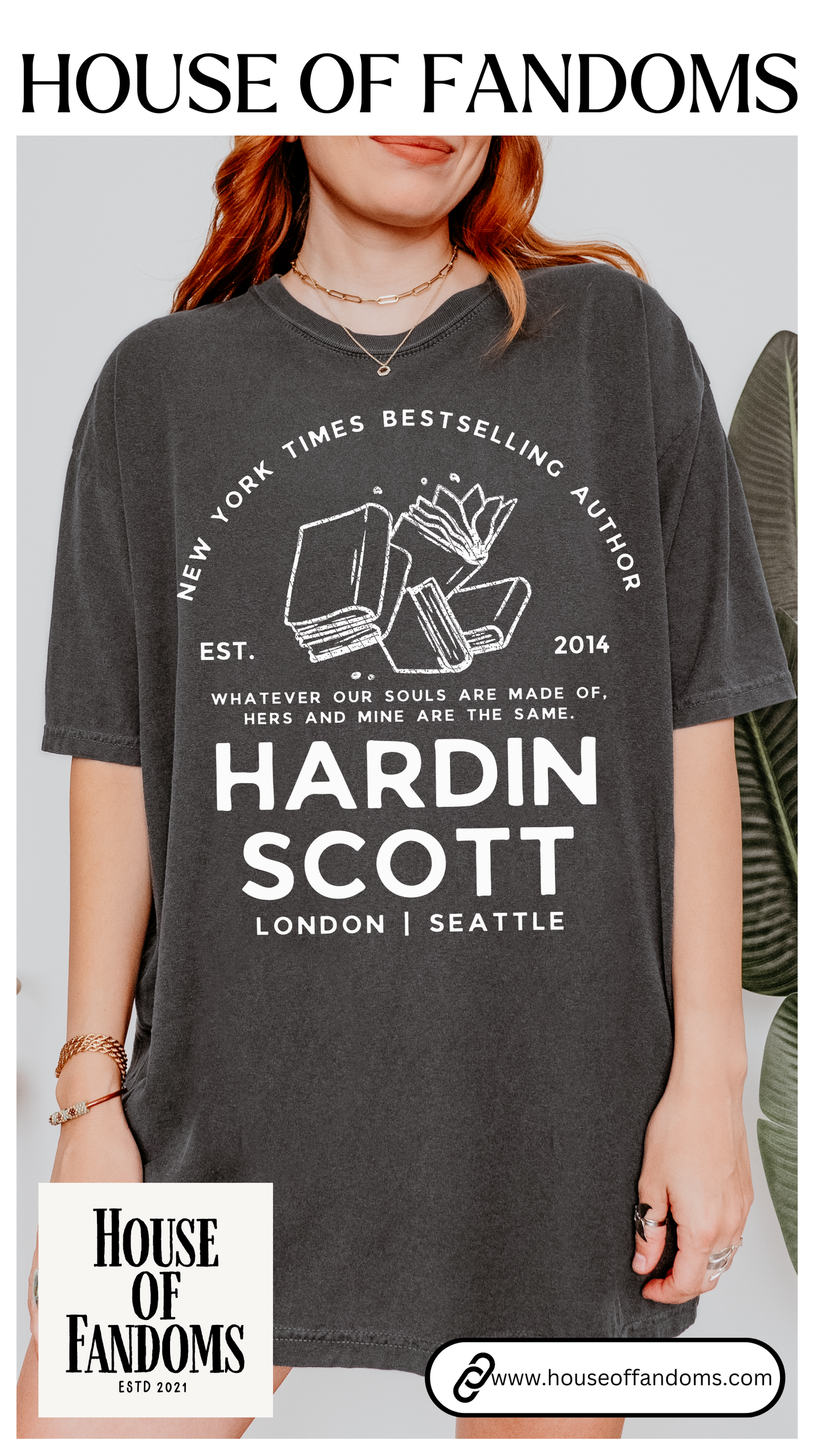 Comfort Colors® After Series Book Shirt - Hardin Scott