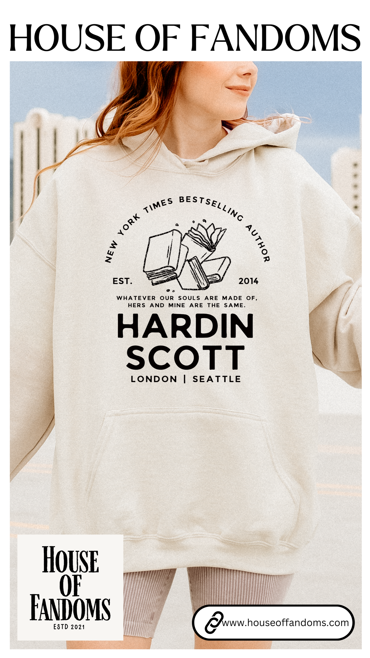 After Series Book Hoodie - Hardin Scott