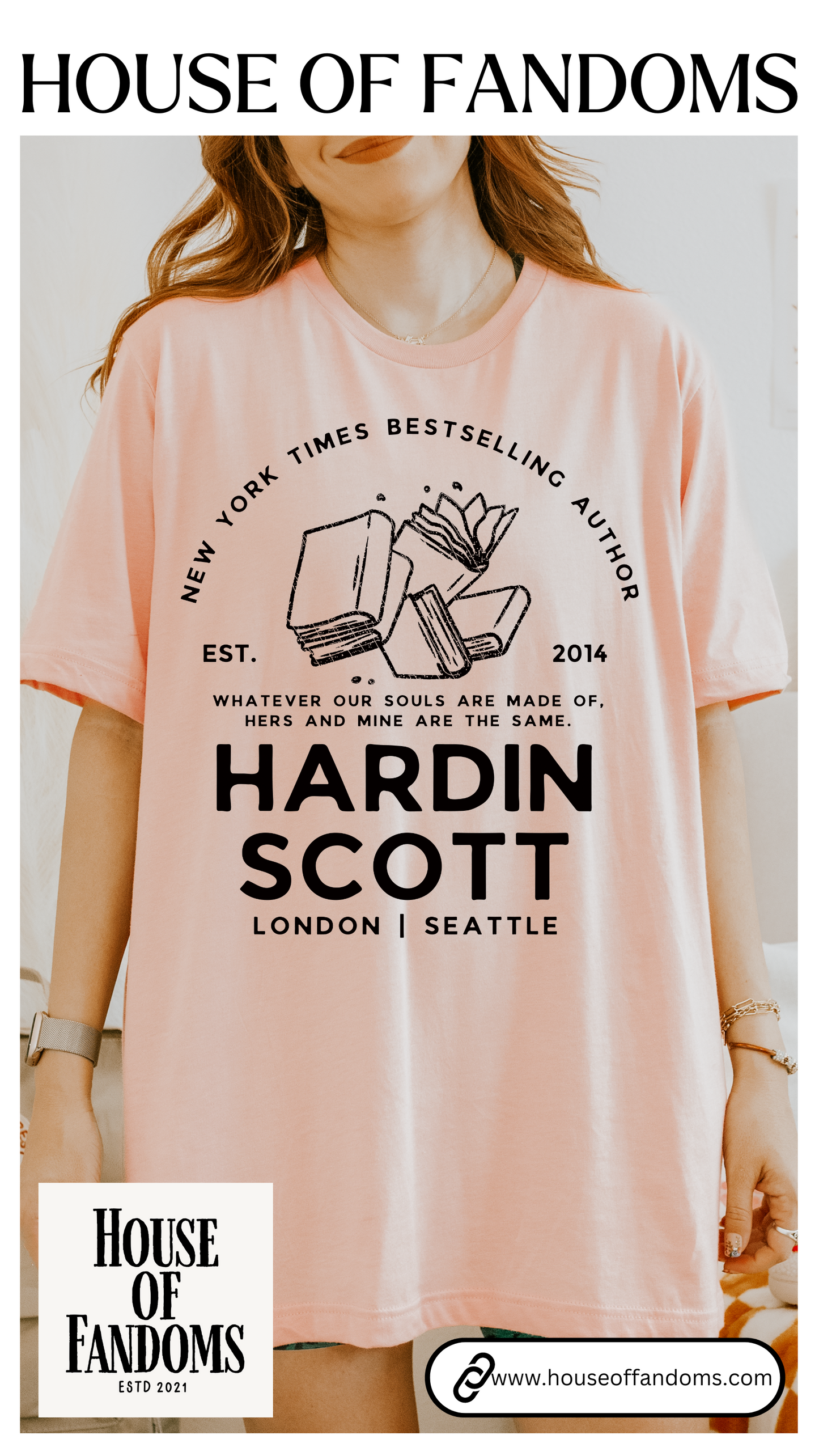 After Series Book Shirt - Hardin Scott