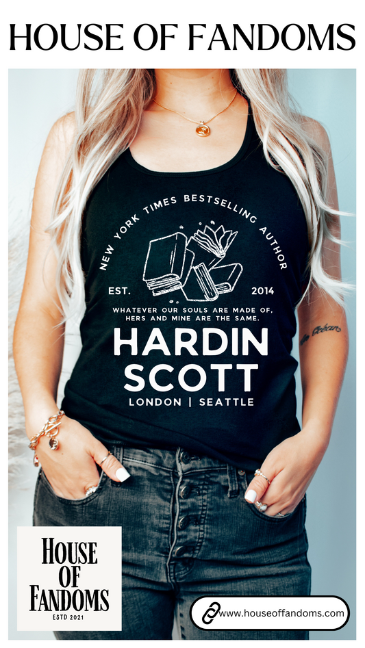 After Series Book Shirt Tank - Hardin Scott