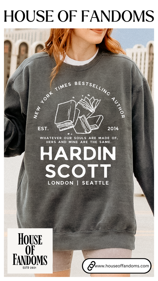 Comfort Colors® After Series Book Sweatshirt - Hardin Scott