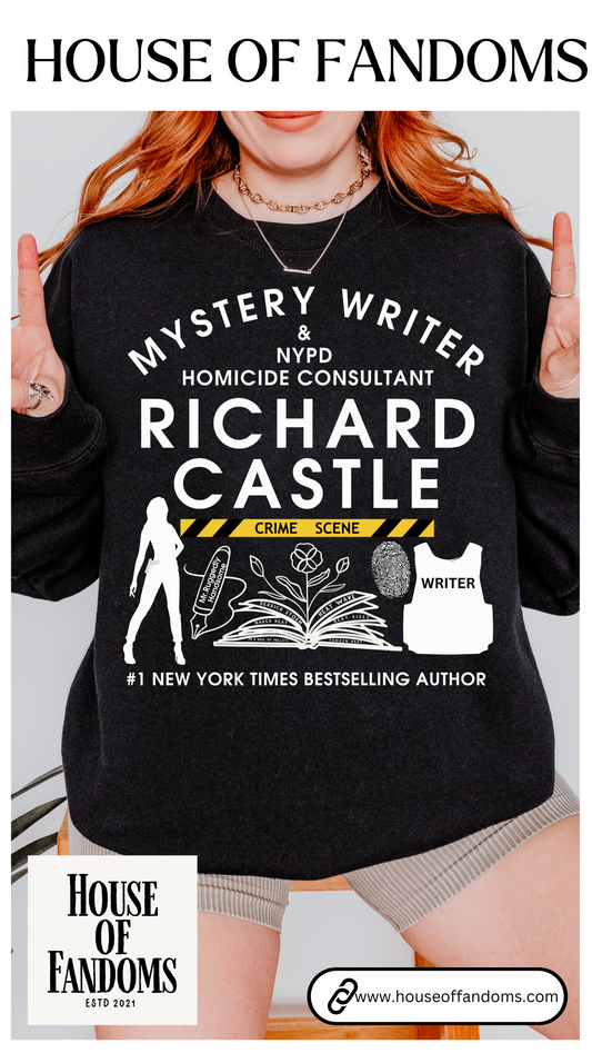 Castle TV Show Sweatshirt