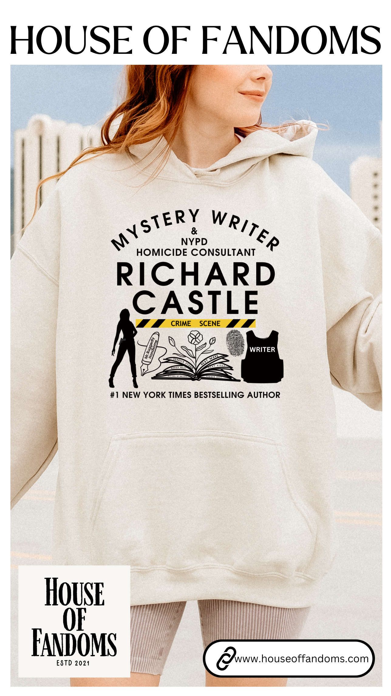 Castle TV Show Hoodie