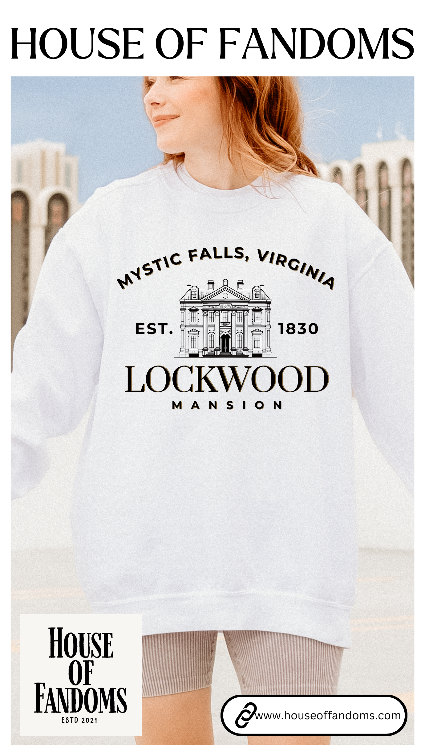 Comfort Colors® The Vampire Diaries TV Show Sweatshirt - Tyler Lockwood