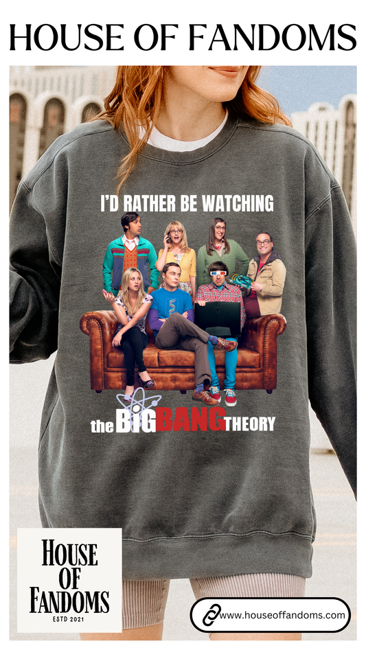 Comfort Colors® Big Bang Theory TV Show Sweatshirt