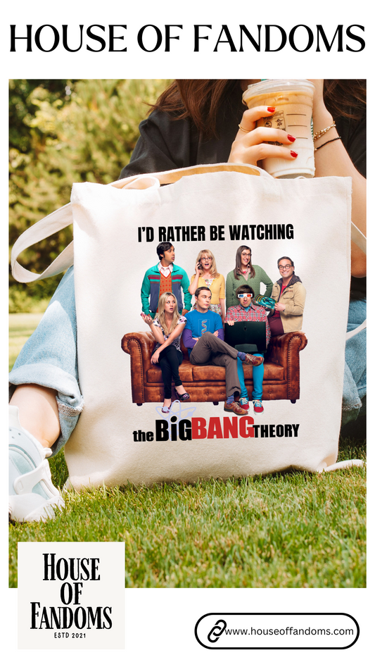 Big Bang Theory TV Show Tote Bag