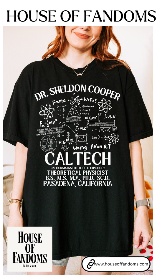 Comfort Colors® Big Bang Theory TV Show Shirt