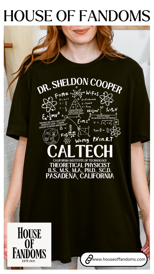 Big Bang Theory TV Show Shirt
