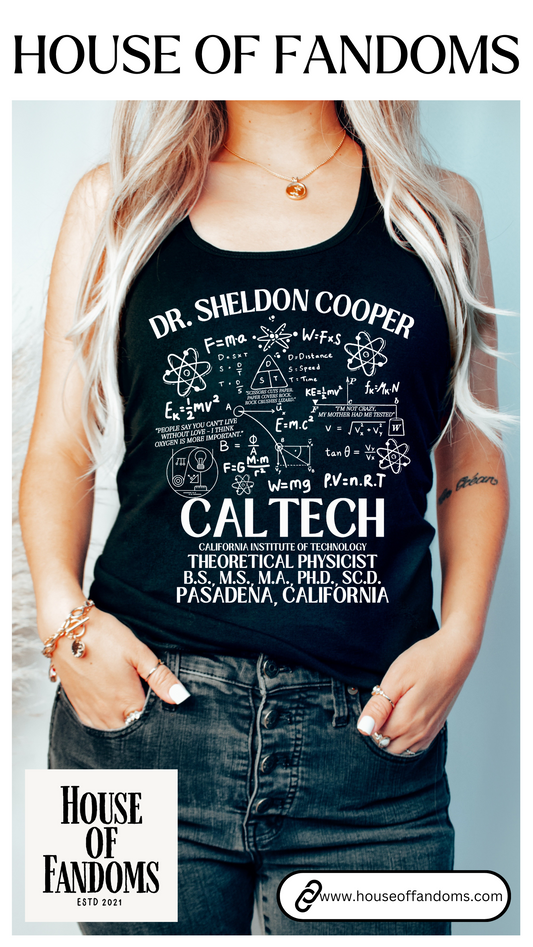Big Bang Theory TV Show Tank