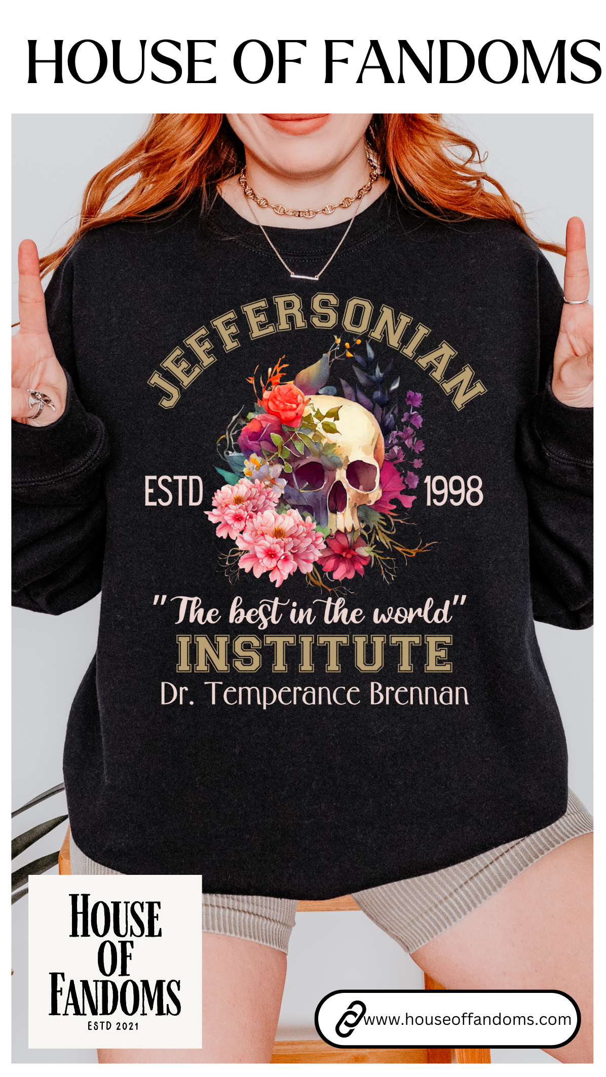 Bones TV Show Sweatshirt