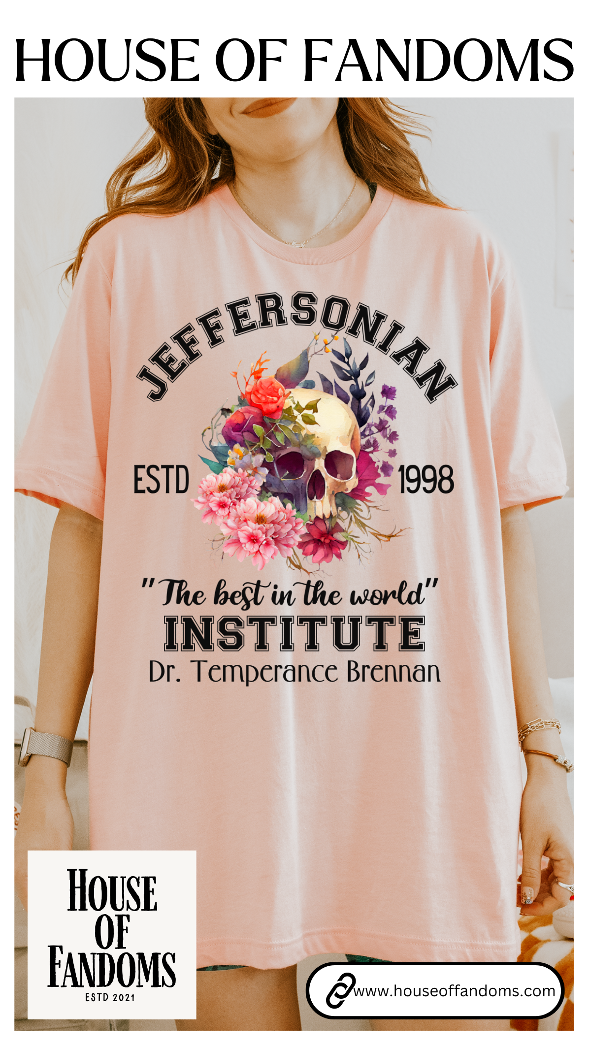 Bones TV Show Shirt - Jeffersonian Institute