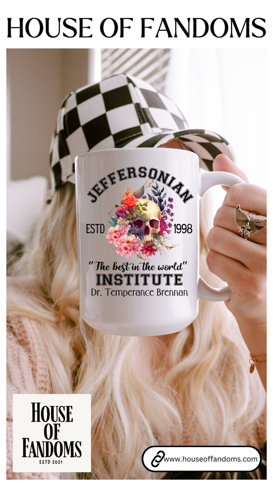 Bones TV Show White 15 oz Coffee Mug