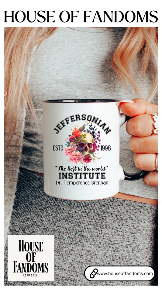 Bones TV Show 11 oz or 15 oz Colored Handle Coffe Mug