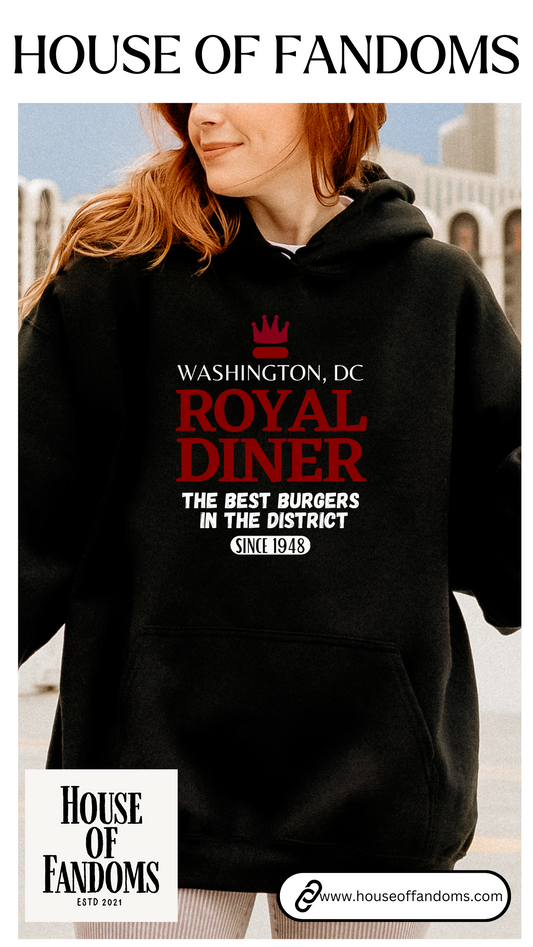 Bones TV Show Hoodie - Royal Diner