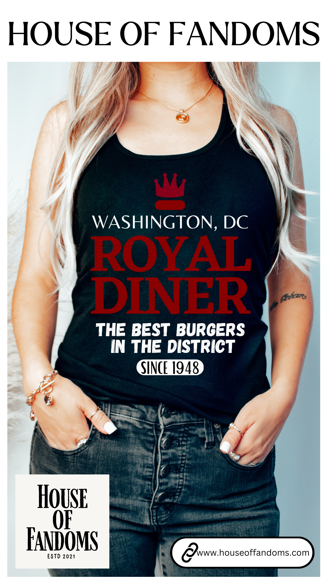 Bones TV Show Tank - Royal Diner