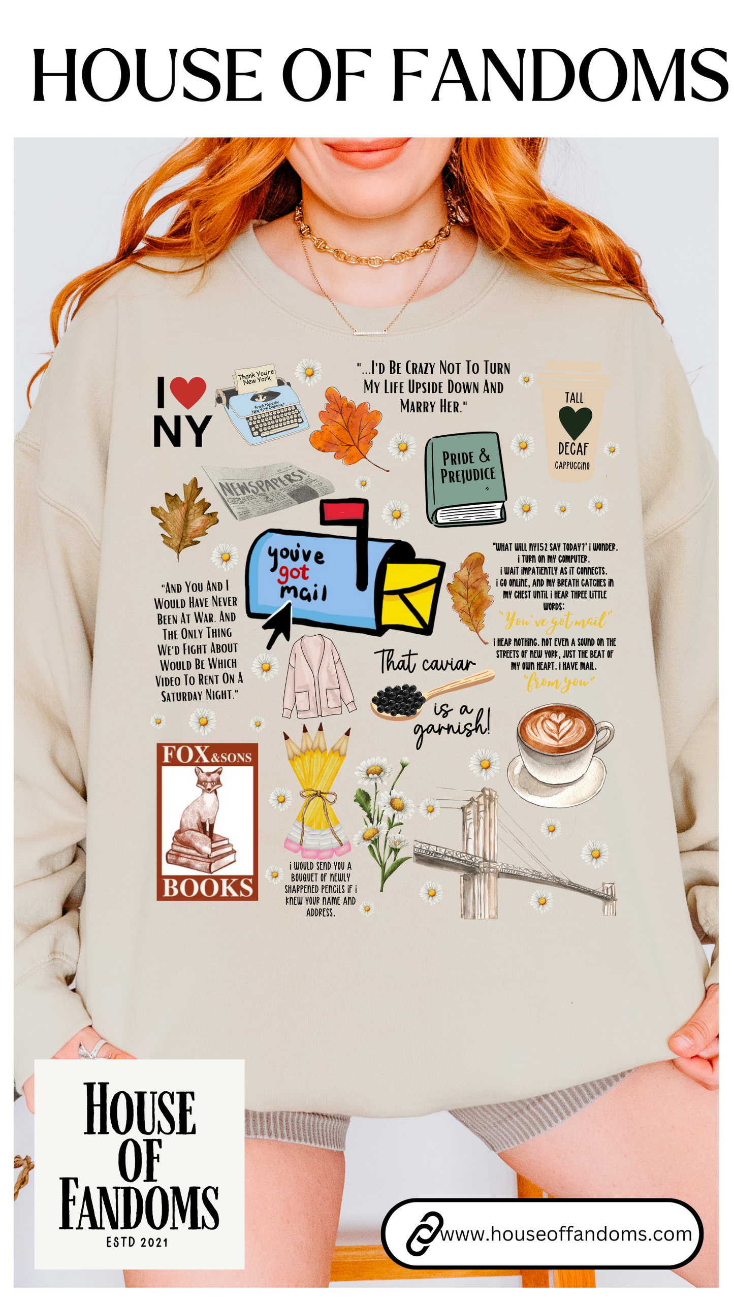 You've Got Mail Movie Sweatshirt