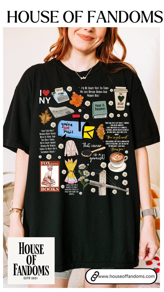 Comfort Colors® Youve Got Mail Movie Shirt